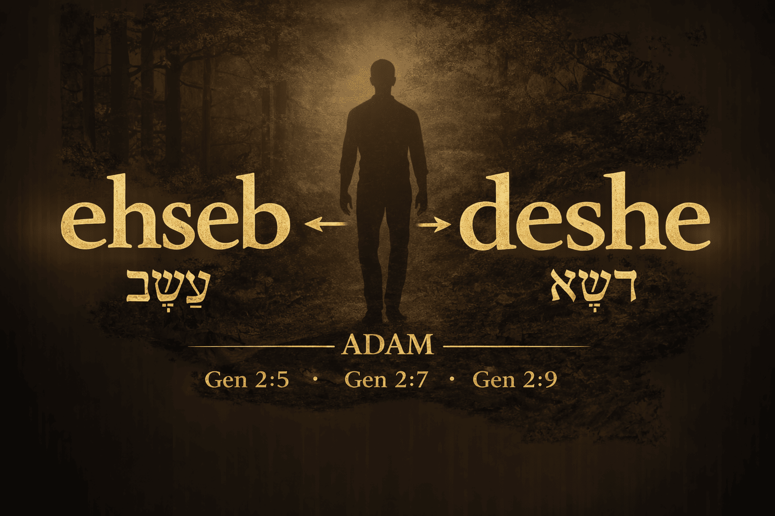 ehseb and deshe mirror hinge with Adam between
