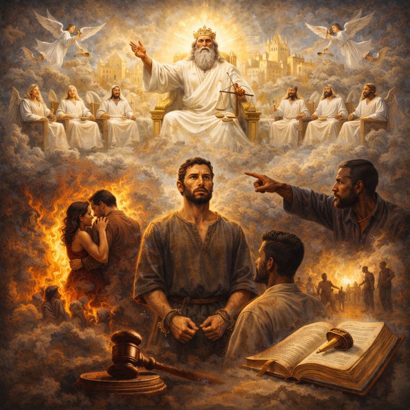 Implicit Court (earthly vs heavenly)